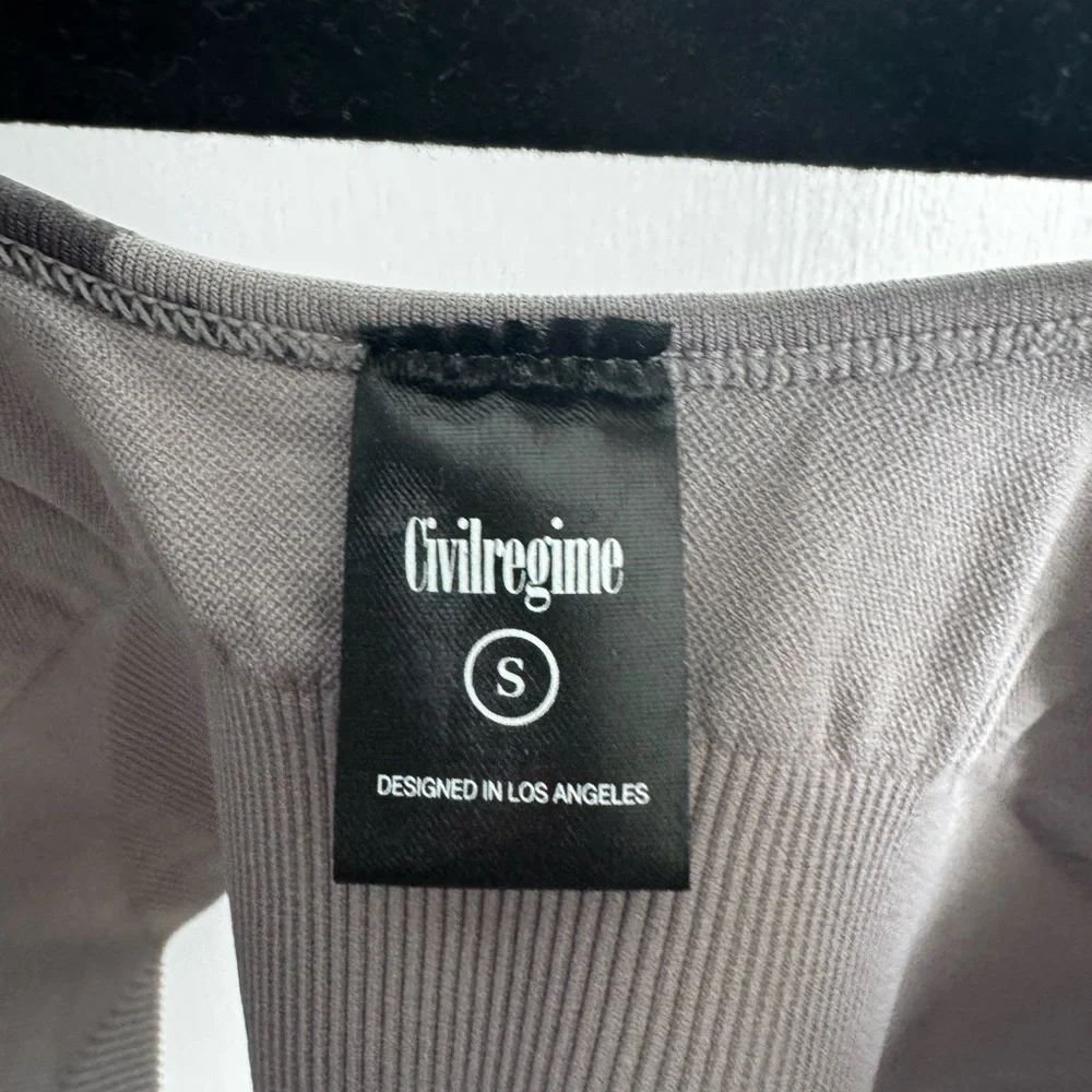 Civil Regime Gray and Black Women's Bra - Picture 3 of 3